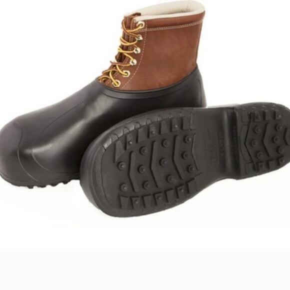 Tingley Winter-Tuff Ice Traction Stretch Rubber Overshoes HI-Top - Picture 1 of 7